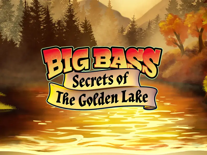 Imagem do jogo de slot Big Bass Secrets of the Golden Lake - Temática de Pesca com Rodadas Grátis